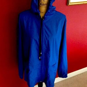 Man’s or Woman’s royal blue slicker for on the land or by sea brand new w/tags.